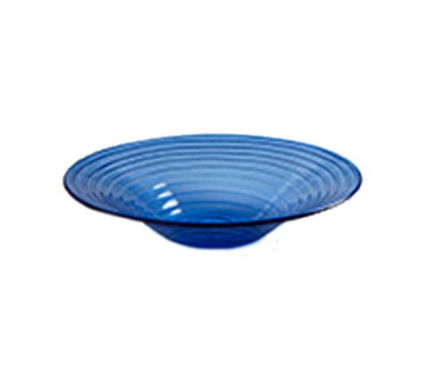 GBB15 American Metalcraft 98 Oz. Blue Glass Bowl-American Metalcraft