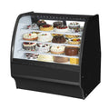 TGM-R-48-SC/SC-B-W True Refrigerated Glass Display Merchandiser-True MFG Co.