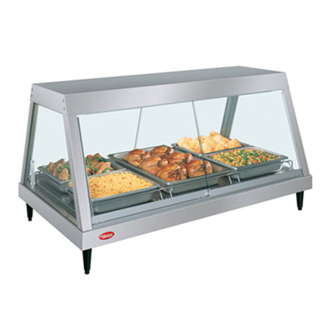 Hatco GRHD-3P Glo-Ray 45 1/2" Full Service Single Shelf Countertop Heated Display Case