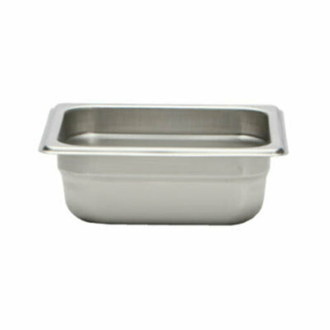 Libertyware 9162 Sixth Size 2-1/2" Anti-Jam Stainless Steel Food Pan, 23 Gauge