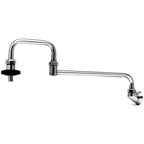 B-0580 T&S Brass Splash Mount, Pot Filler Faucet - Each