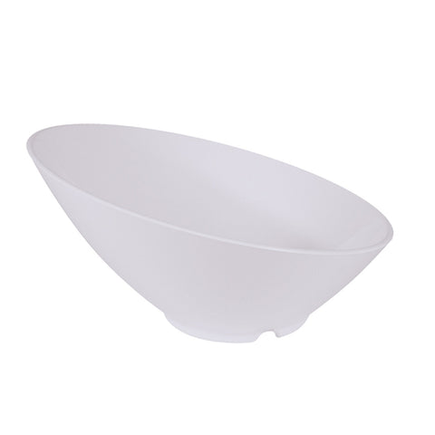 Cr806W Thunder Group Bowl 24Oz, 9-3/10" Dia, 4-9/10" Cascading, Melamine, White-Thunder Group