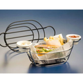 BSKB96 American Metalcraft 9"L x 6"W x 4"H, Basket - Each-American Metalcraft