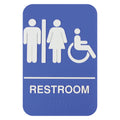 Plis6960Bl Tgroup Sign "Restroom/Accessible" 6X9 With Symbol, Braille-Thunder Group