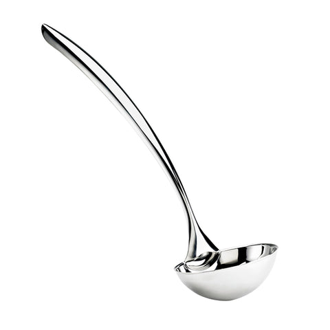 Browne USA Foodservice 573185 Eclipse Serving Ladle, 1 oz, 12 in., 18/8 Stainless Steel, Mirror Finish