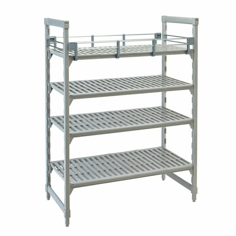 Cambro CPR2436151 Camshelving Premium Full Shelf Rail Kit 24" x 36\" Soft Gray