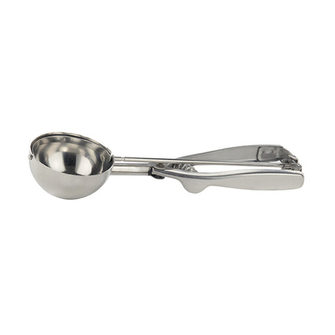 Winco ISS-8 Stainless Steel #8 Squeeze Disher/Portioner - 4 oz