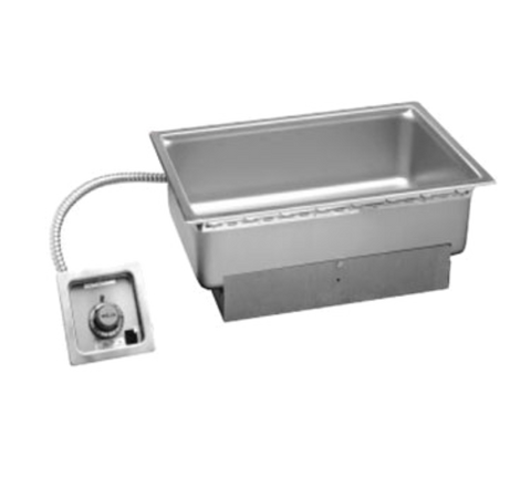 SS-206TDU Wells RECTANGULAR WARMER with DRAIN, SINGLE PAN, 12" x 20\" TOP-MOUNT, 120V, THERMOSTAT CONTROL, UL APPROVED