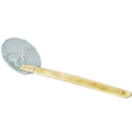 42604 Town 4" Stainless Steel Coarse Mesh Skimmer w/ Bamboo Handle-TOWN