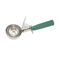 ICD-12 Winco Size #12 (3-1/4 Oz.) Green Ice Cream Disher-WINCO