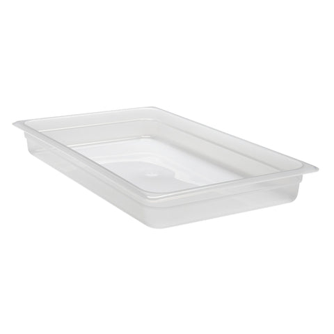 Cambro 22PP190 1/2 Size Translucent Polypropylene Food Pan, 2 1/2" Deep