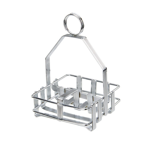 WH-7 Winco Chrome Plated Shaker & Packet Holder-WINCO