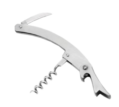 1228 Tablecraft With Curved Blade, Premium Waiter's Corkscrew - Each-Tablecraft Products