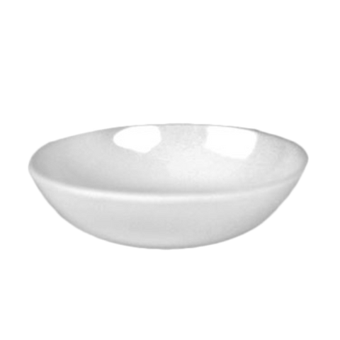 1101TW Thunder Group 1 Oz. Imperial White Melamine Sauce Dish-Thunder Group