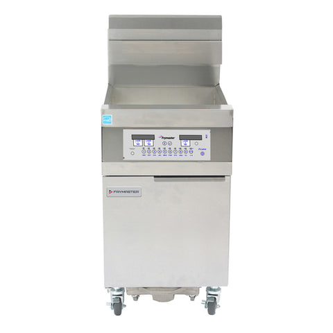 Frymaster/Dean 11814GF Oil Conserving 63 lb. Natural Gas Floor Fryer with CM3.5 Controls and Built-In Filtration System, 119,000 BTU