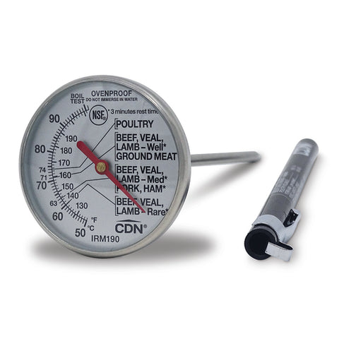 CDN IRM190 ProAccurate Ovenproof Meat Thermometer