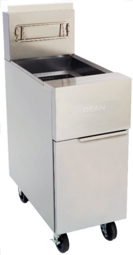 Dean (by Frymaster) GF40 50 lb Open-Pot Gas Floor Fryer, 122,000 BTU