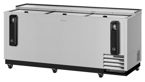 TBC-80SD-N Turbo Air 80" 3-Section Stainless Steel Bottle Cooler-Turbo Air