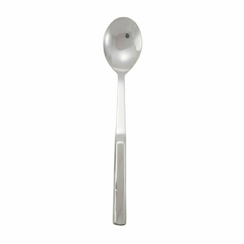 Winco BW-SS1 11-3/4" Solid Serving Spoon with Hollow Handle, Stainless Steel