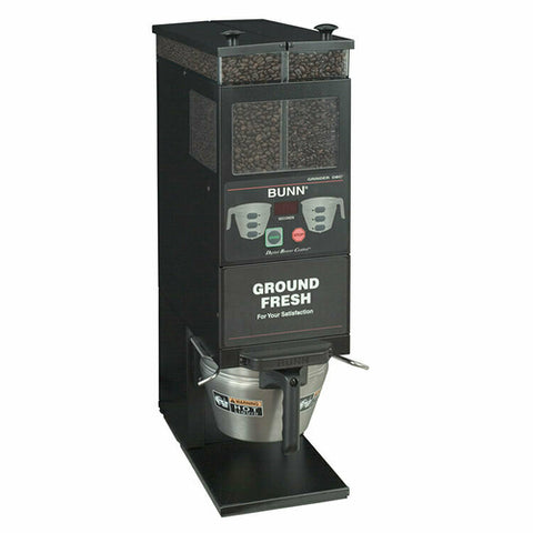 33700.0001 Bunn Portion Control, 33700.0001  G9-2T DBC Coffee Grinder - Each