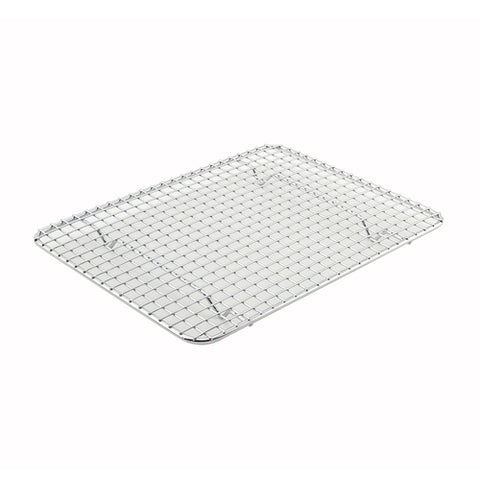 Winco PGW-810 Half-Size Chrome-Plated Wire Pan Grate, 8 x 10"