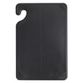 CBG6938BK CFS Brands 6" x 9" x 3/8" Saf-T-Grip Black Bar Cutting Board-San Jamar use CFF Brands Vendor !!!!