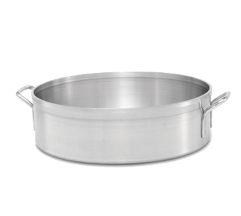 67228 Vollrath 28 Qt. Heavy-Duty Aluminum Brazier Pan-VOLLRATH COMPANY