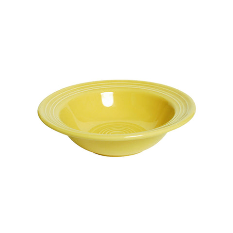 Tuxton China CSD-066 9 oz Round Concentrix Grapefruit Bowl, Ceramic, Saffron