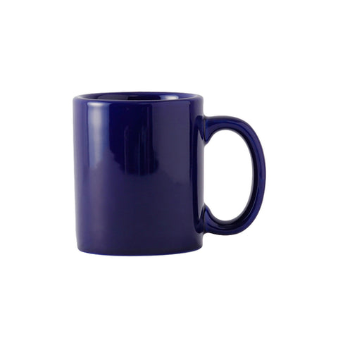 Tuxton China BCM-1202 Cobalt 12 oz. DuraTux China C-Handle Mug
