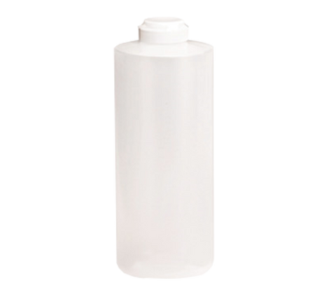 TableCraft Products 2132C 32 oz. Clear Squeeze Bottle with 38mm Flip Lid
