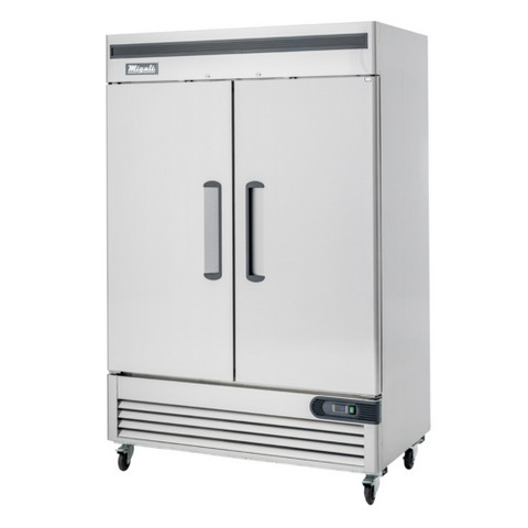 C-2RB-HC Migali 54.4" 2-Section Reach-In Refrigerator