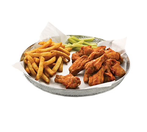 GP12 Tablecraft 12" Galvanized Steel Round Platter