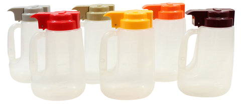 TableCraft Products PP32A 32 oz Polypropylene Syrup Dispenser