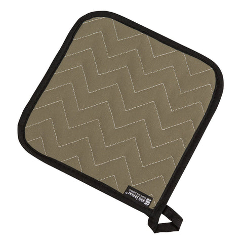 802TF CFS Brands 8" x 8" Tan Terry Cloth Pot Holder-San Jamar use CSF Brands Vendor !!!!