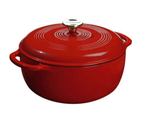 EC6D43 Lodge Mfg 6 Quart Lodge Induction Dutch Oven - Each