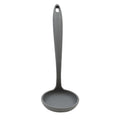 H3900Gy Tablecraft Ladle, 10-3/4\" 5 Oz., Silicone, Gray-Tablecraft Products