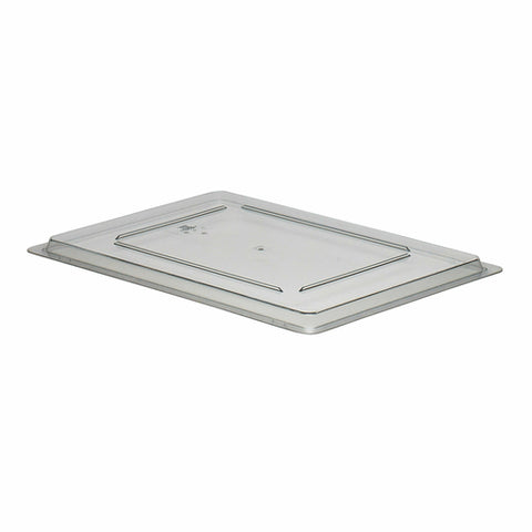 Cambro 1826CCW135 Camwear 18" x 26" Clear Flat Lid for Food Storage Box