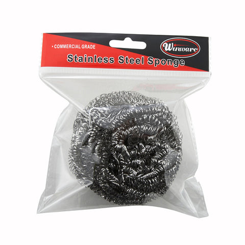 Winco SPG-50 Stainless Steel Scrubbing Sponge 50 Gram