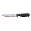K-85P Winco 5" Round Tip Jumbo Steak Knife w/ Plastic Rivted Handle-WINCO