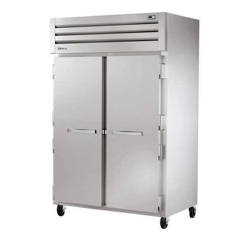 True Manufacturing STR2F-2S-HC 2-Section Reach-In Solid Door Freezer