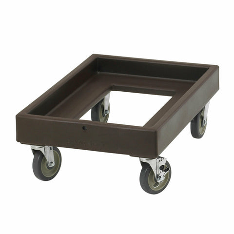 Cambro CD300131 Camdolly for Camcarriers, Dark Brown, 350 lb Capacity