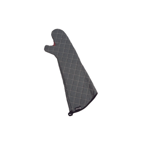 800FG24-BK CFS Brands 24" Black Fire Retardant Oven Mitt-CFS Brands