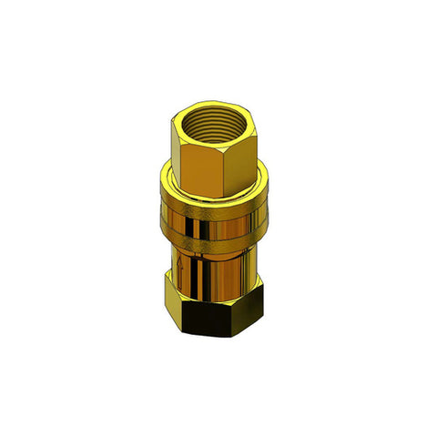 AG-5D T&S Brass Safe-T-Link 3/4" NPT Quick Disconnect Gas Hose Component-T&S Brass