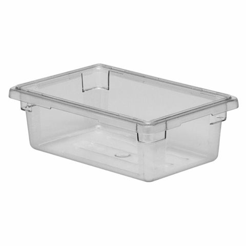 Cambro 12186CW135 Camwear 18" x 12" x 6" Clear Polycarbonate Food Storage Box