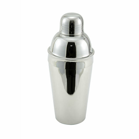 Winco BL-3P 16 oz Stainless Steel Deluxe Bar Shaker Set, 3-Piece