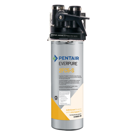 Everpure QL3B 2FC5-S Water Filtration System with Fibredyne II Carbon Block Cartridge