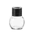 5065 Libbey 11-1/2 Oz. Glass Hottle Server w/ Black Band-Libbey Glass