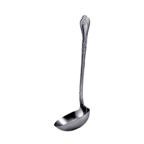 LE-4 Winco 13" Elegance Stainless Steel Gravy Ladle