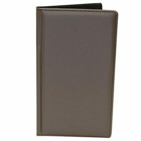 Tablecraft Products 59BR Brown Vinyl Guest Check Presenter