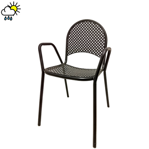 Od105-Chair Oak Street Diamondback Series, Arm Chair, Indoor/Outdoor - EA-OAK STREET MANUFACTURING